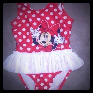 Minnie Mouse toddler bathing suit